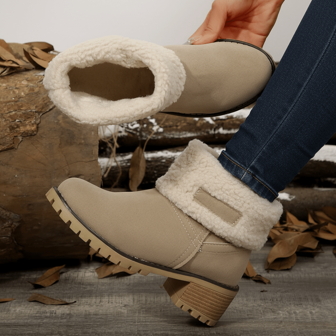 Almira™ Botín de Invierno con Tacón - AURA
