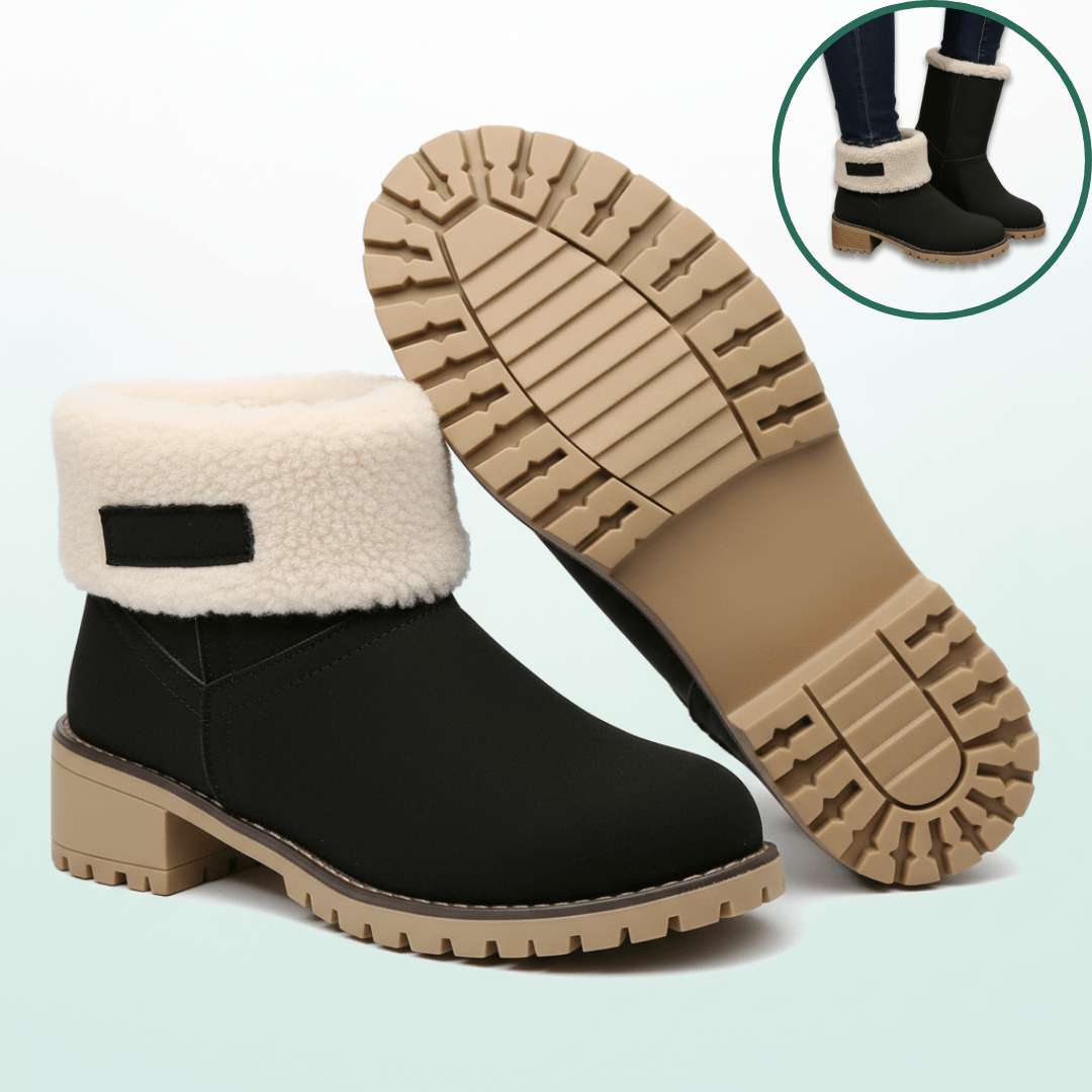 Almira™ Botín de Invierno con Tacón - AURA