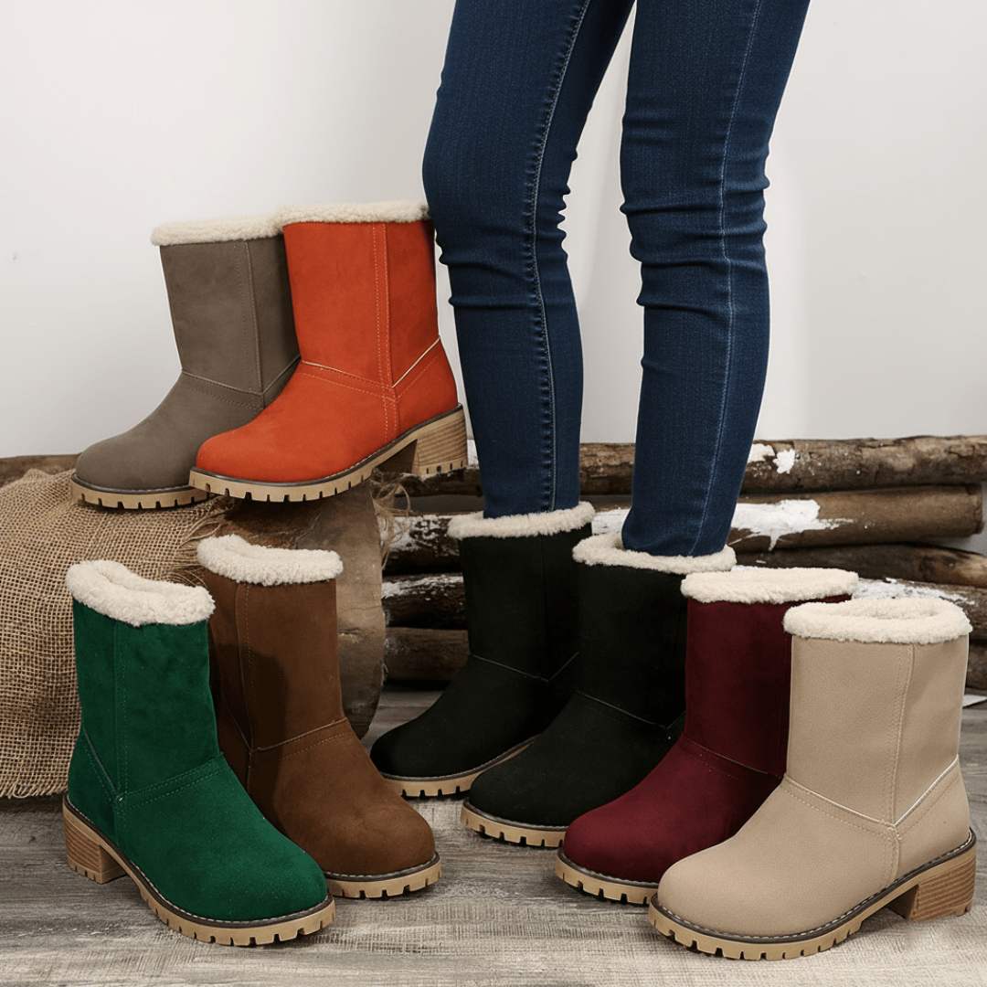 Almira™ Botín de Invierno con Tacón - AURA