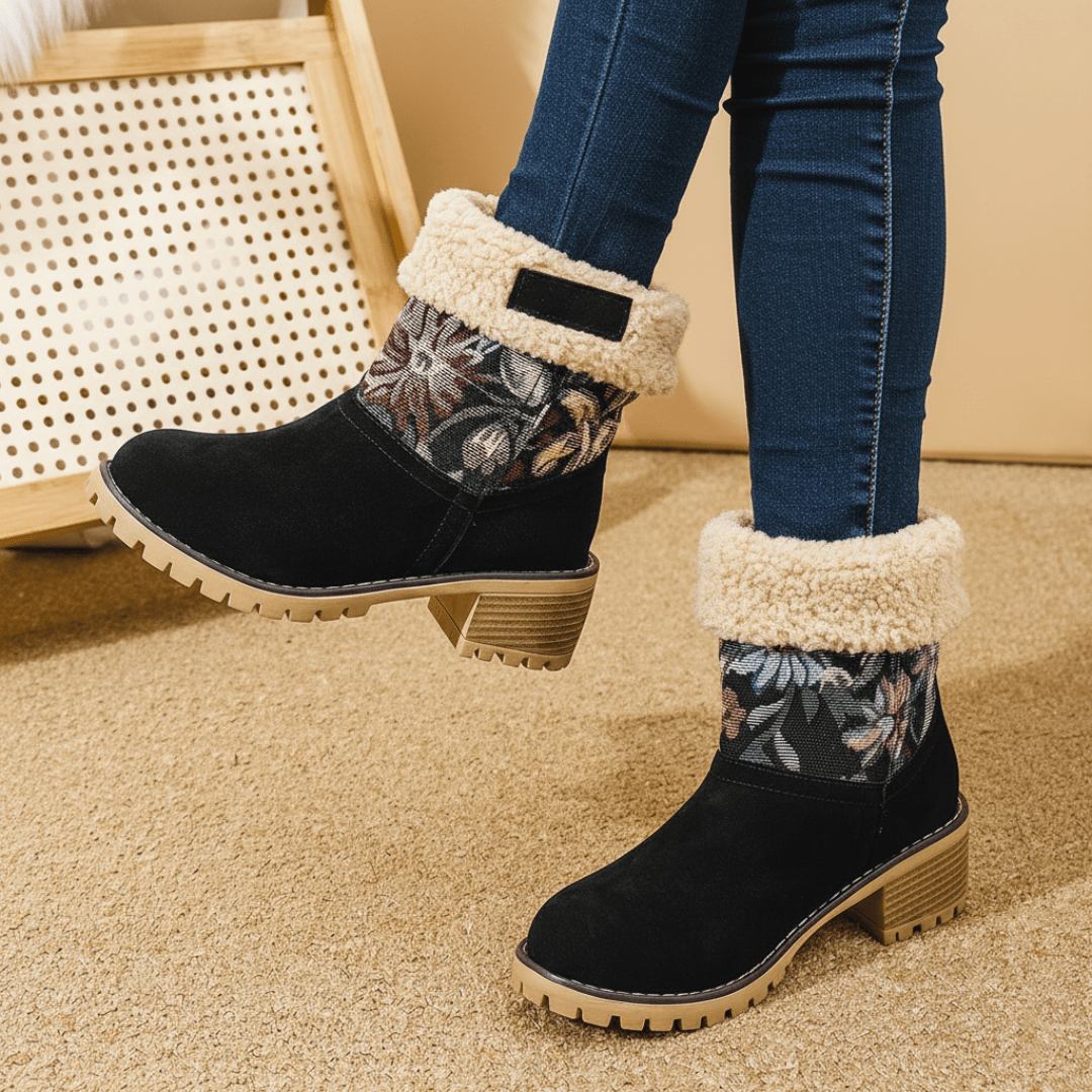Almira™ Botín de Invierno con Tacón - AURA