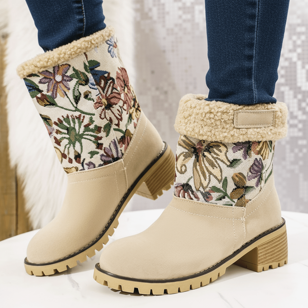 Almira™ Botín de Invierno con Tacón - AURA