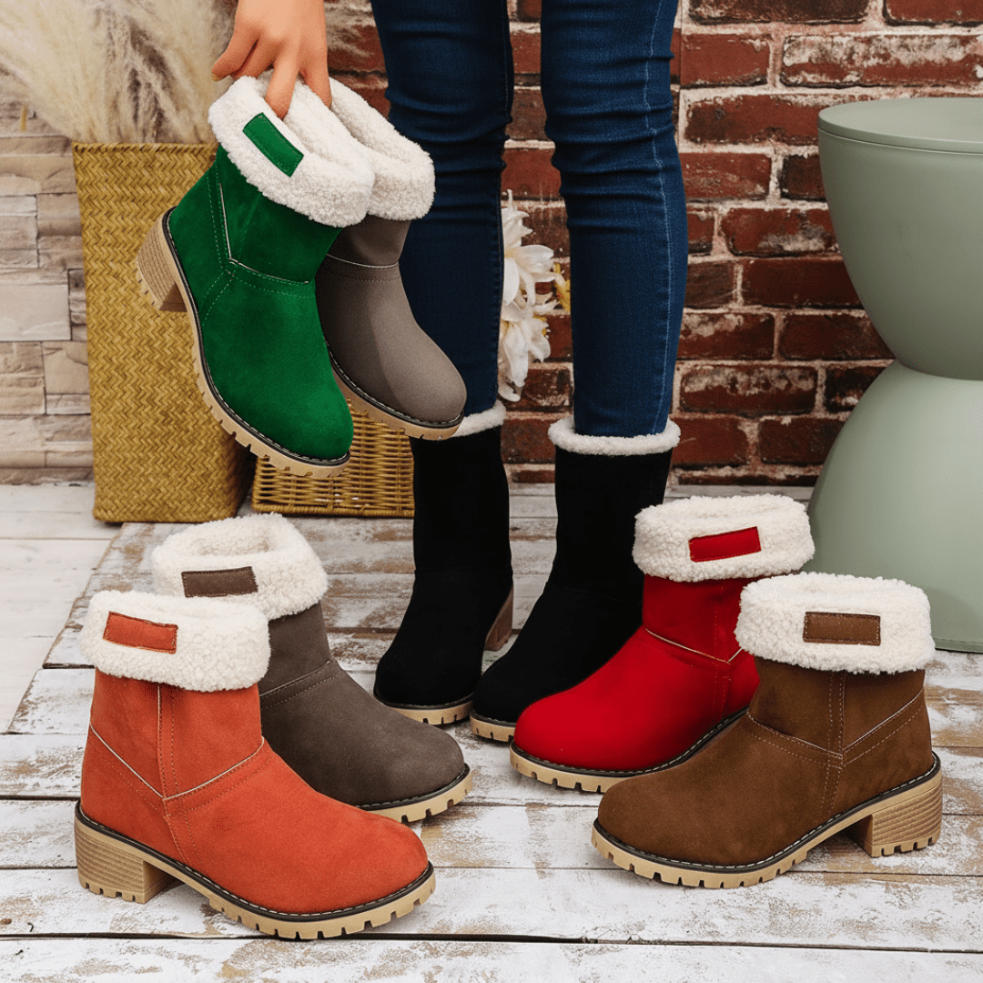 Almira™ Botín de Invierno con Tacón - AURA