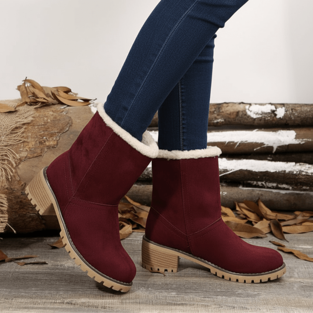 Almira™ Botín de Invierno con Tacón - AURA