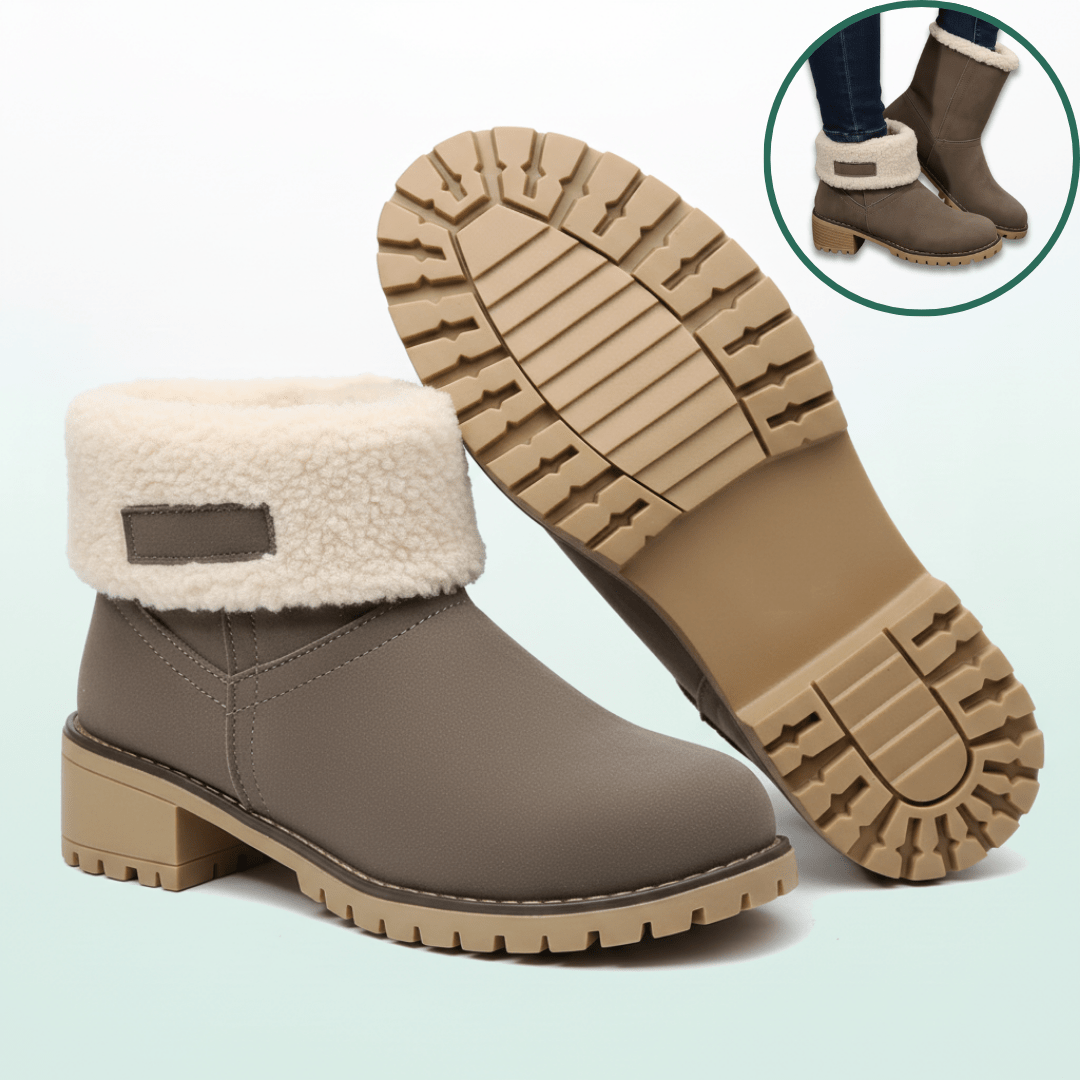 Almira™ Botín de Invierno con Tacón - AURA