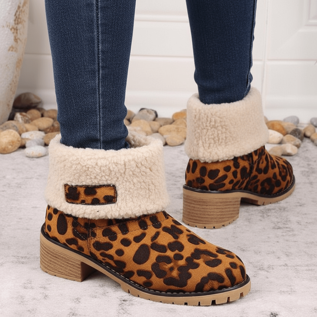 Almira™ Botín de Invierno con Tacón - AURA
