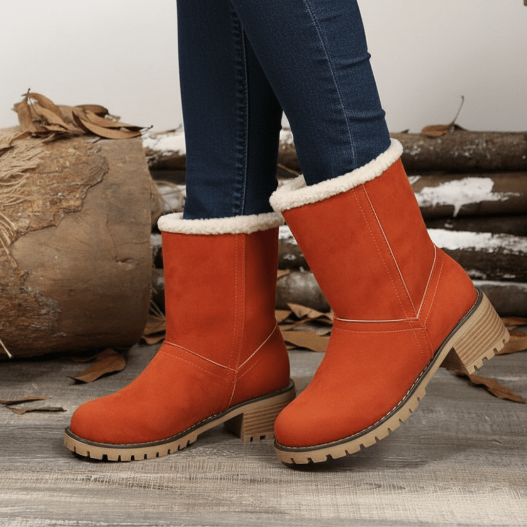 Almira™ Botín de Invierno con Tacón - AURA