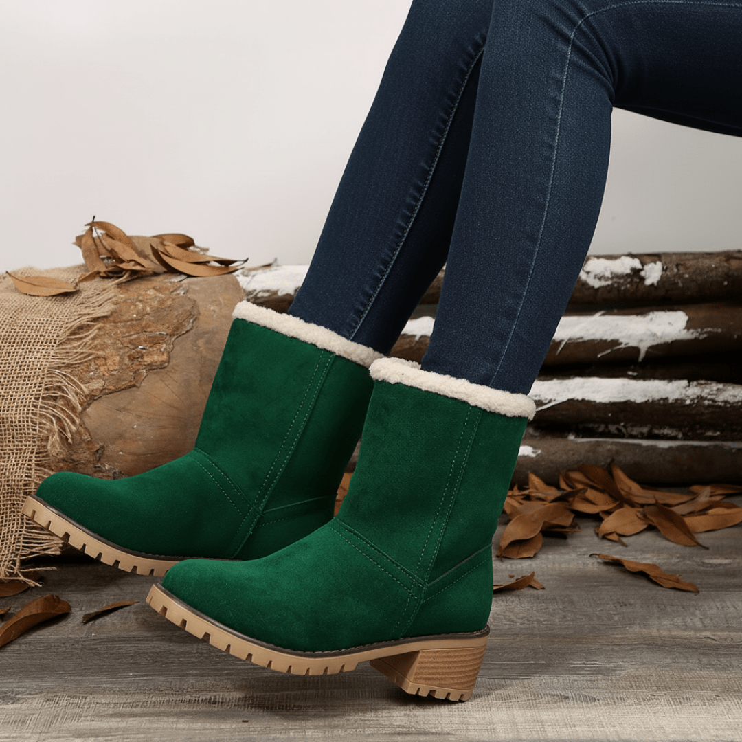 Almira™ Botín de Invierno con Tacón - AURA