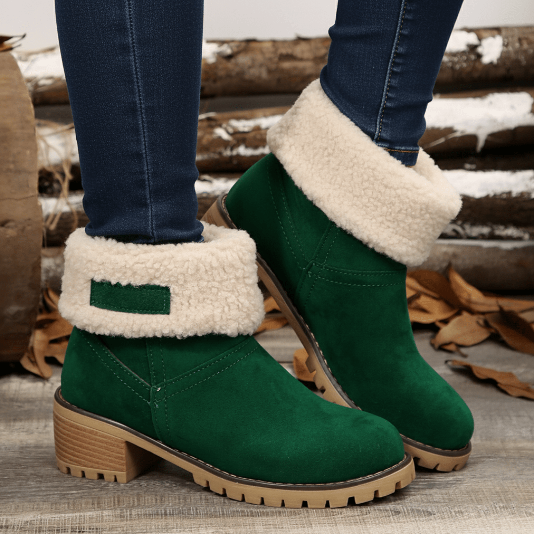 Almira™ Botín de Invierno con Tacón - AURA