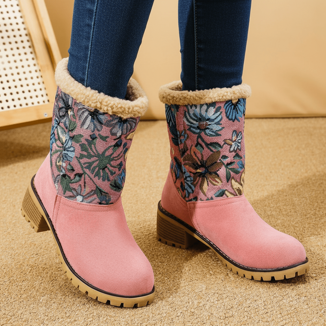 Almira™ Botín de Invierno con Tacón - AURA
