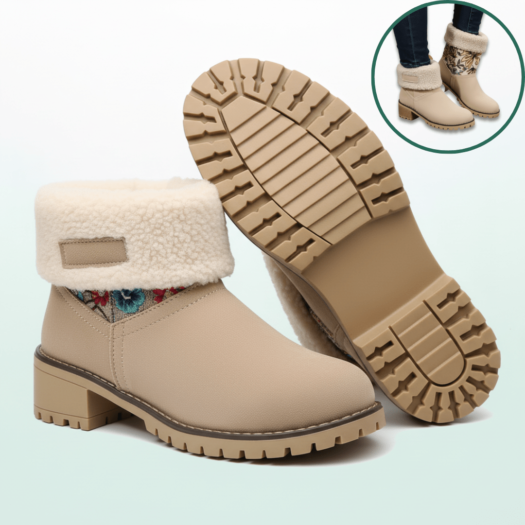Almira™ Botín de Invierno con Tacón - AURA