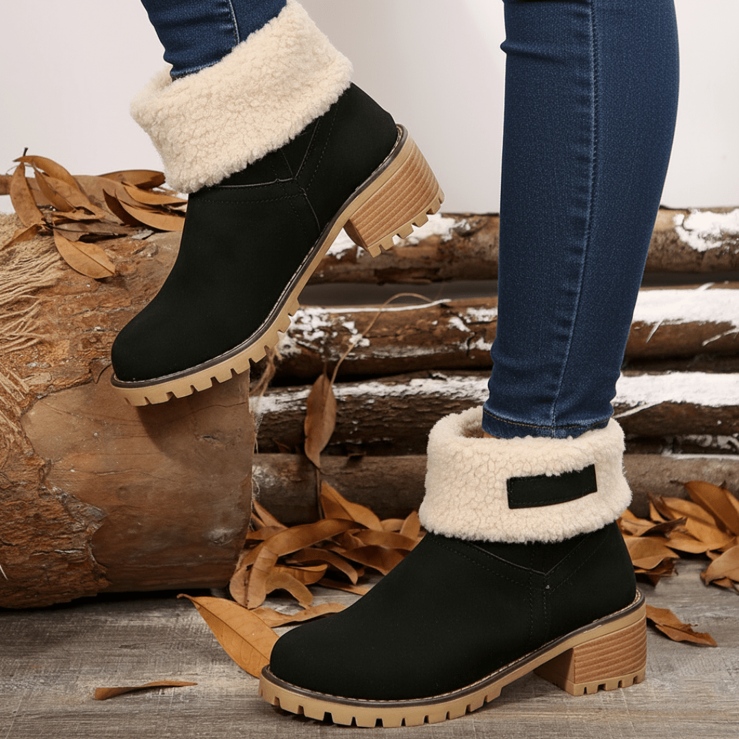 Almira™ Botín de Invierno con Tacón - AURA