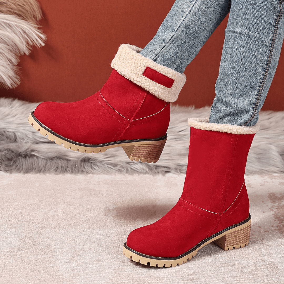 Almira™ Botín de Invierno con Tacón - AURA