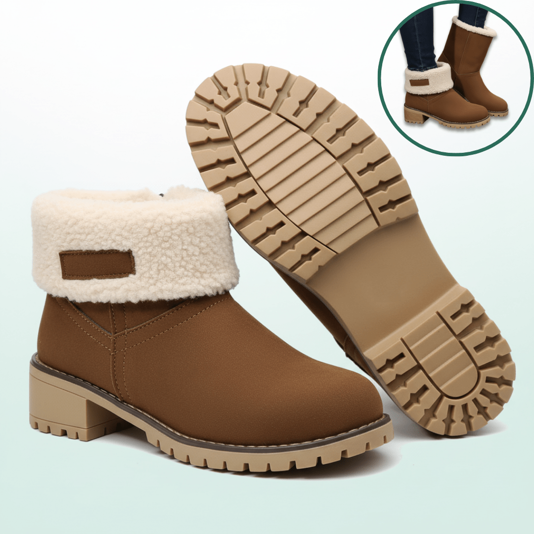 Almira™ Botín de Invierno con Tacón - AURA