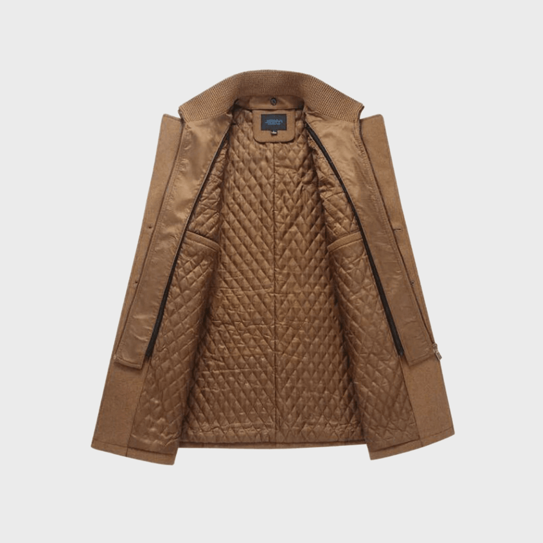 Andrei | Abrigo clásico estilo chaquetón. - AURA