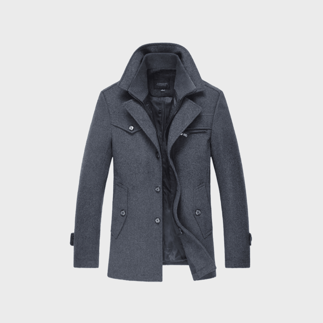 Andrei | Abrigo clásico estilo chaquetón. - AURA