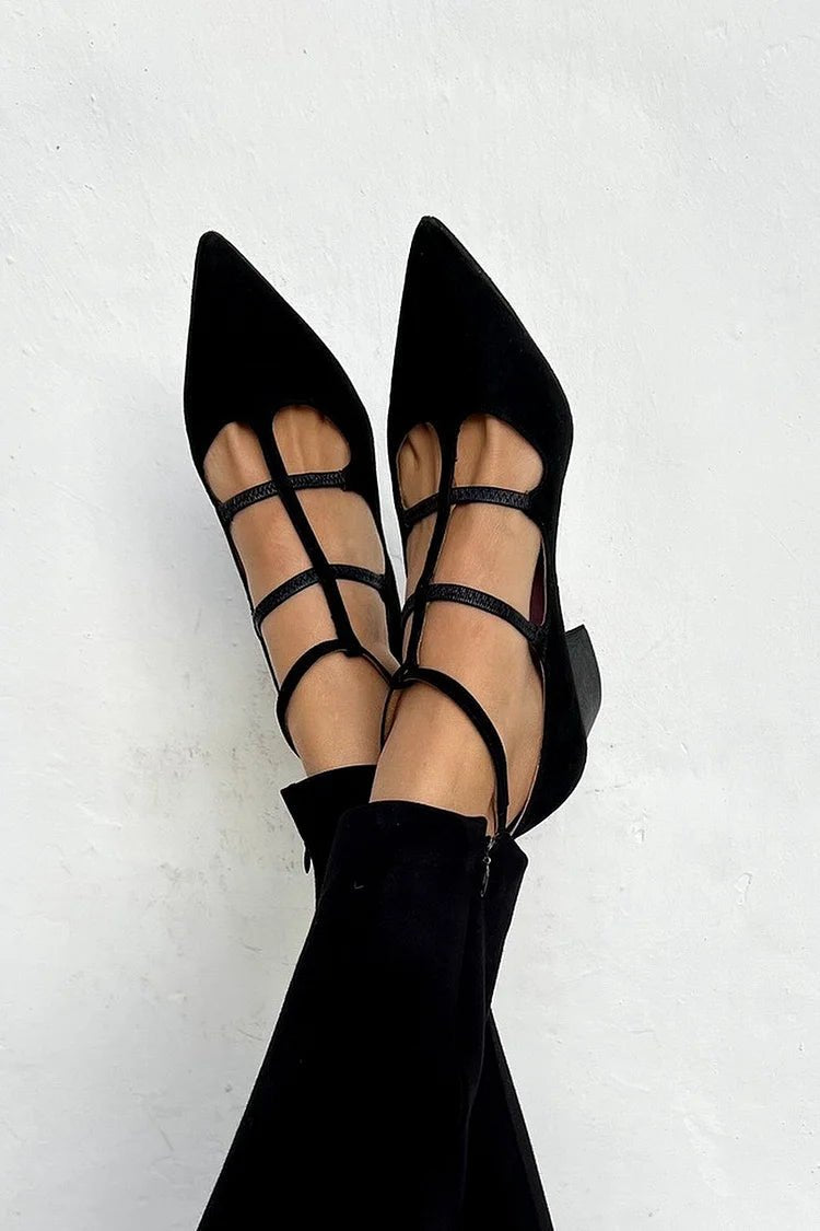 Ari™ | Elegantes zapatos de tacón con tiras - AURA