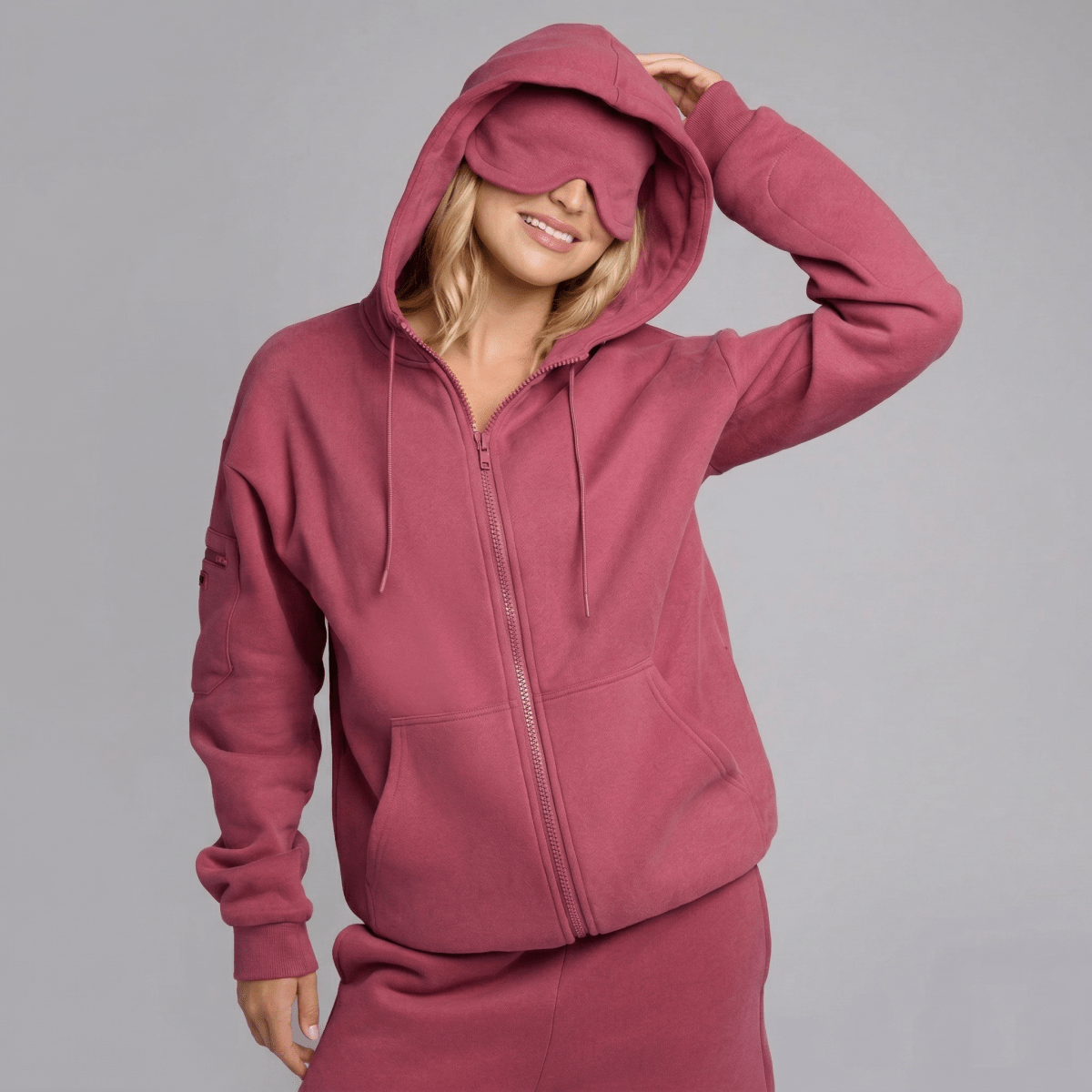 Aurafly - Sudadera de viaje ZIP - AURA