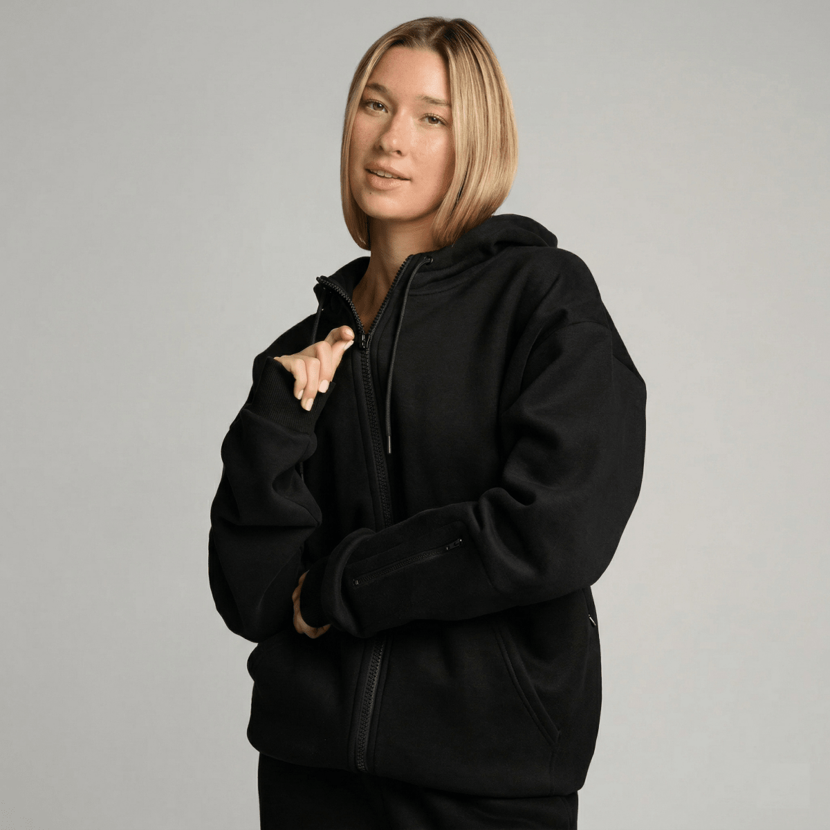 Aurafly - Sudadera de viaje ZIP - AURA