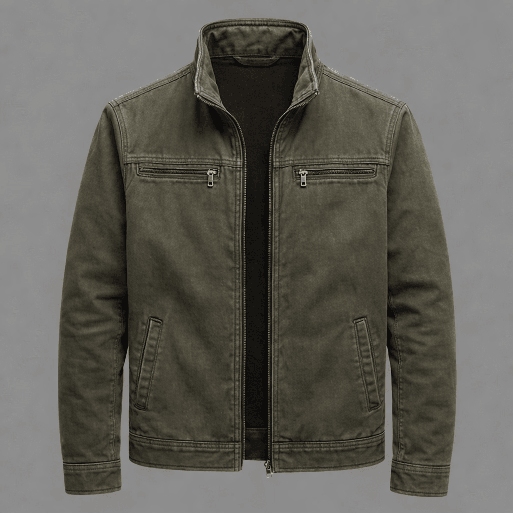 Chaqueta Aura Vintage con Cremallera - AURA