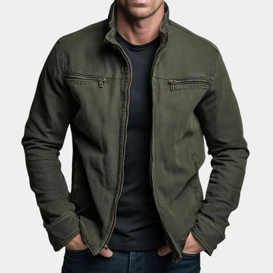 Chaqueta Aura Vintage con Cremallera - AURA