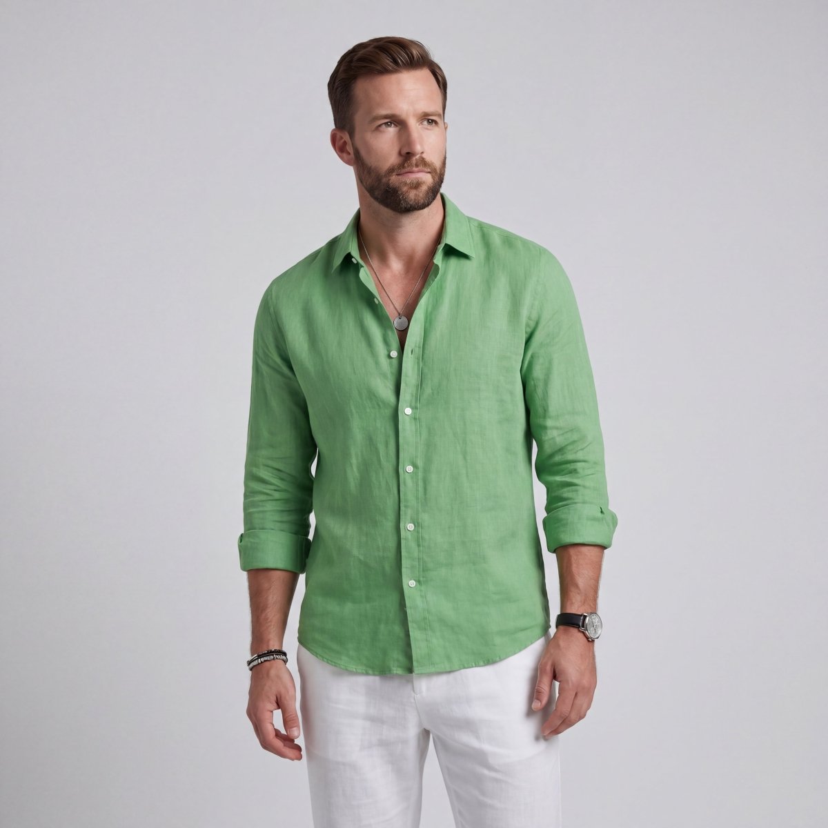 CHRISTOFER | CAMISA VERANIEGA DE CORTE HOLGADO - AURA
