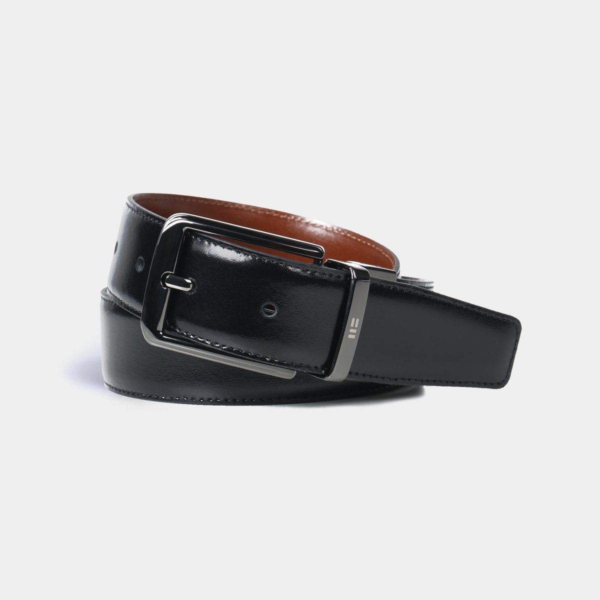 Cinturón reversible en piel de vacuno - AURA