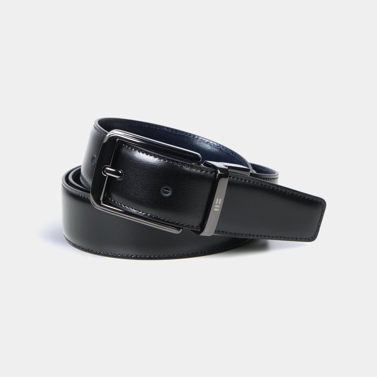 Cinturón reversible en piel de vacuno - AURA