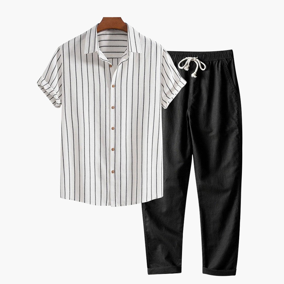 Conjunto Marino Rayado - AURA