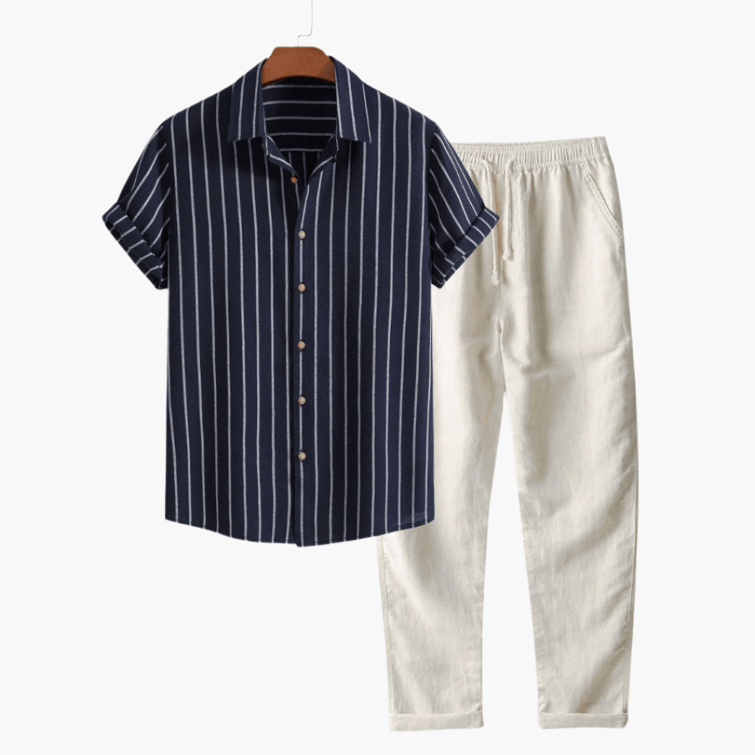 Conjunto Marino Rayado - AURA