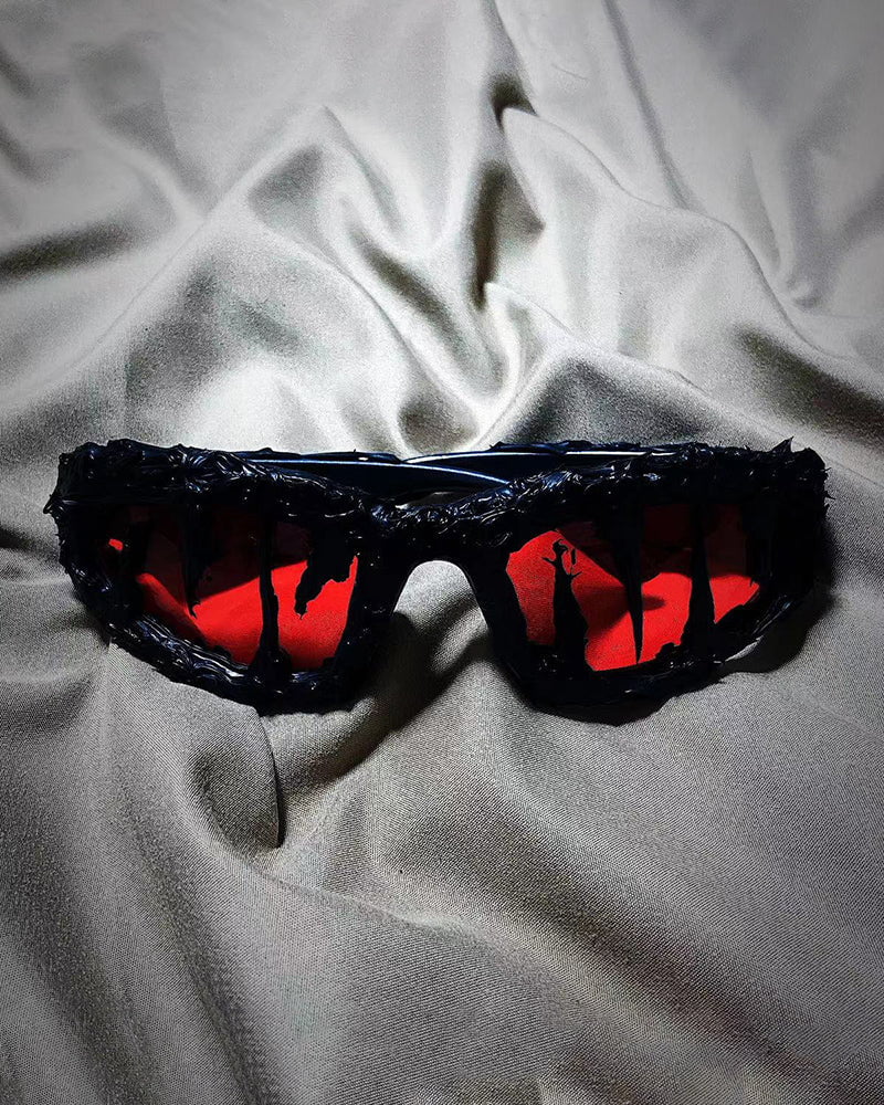 Futuristic Flame Sunglasses - AURA