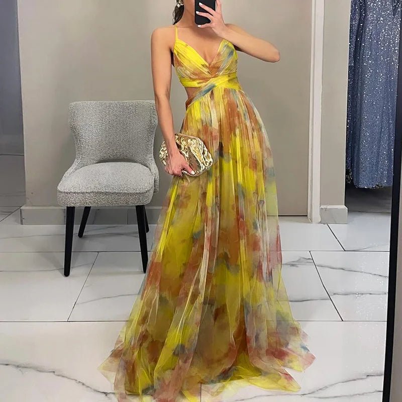 Giselle - Vestido Estampado Verano - AURA