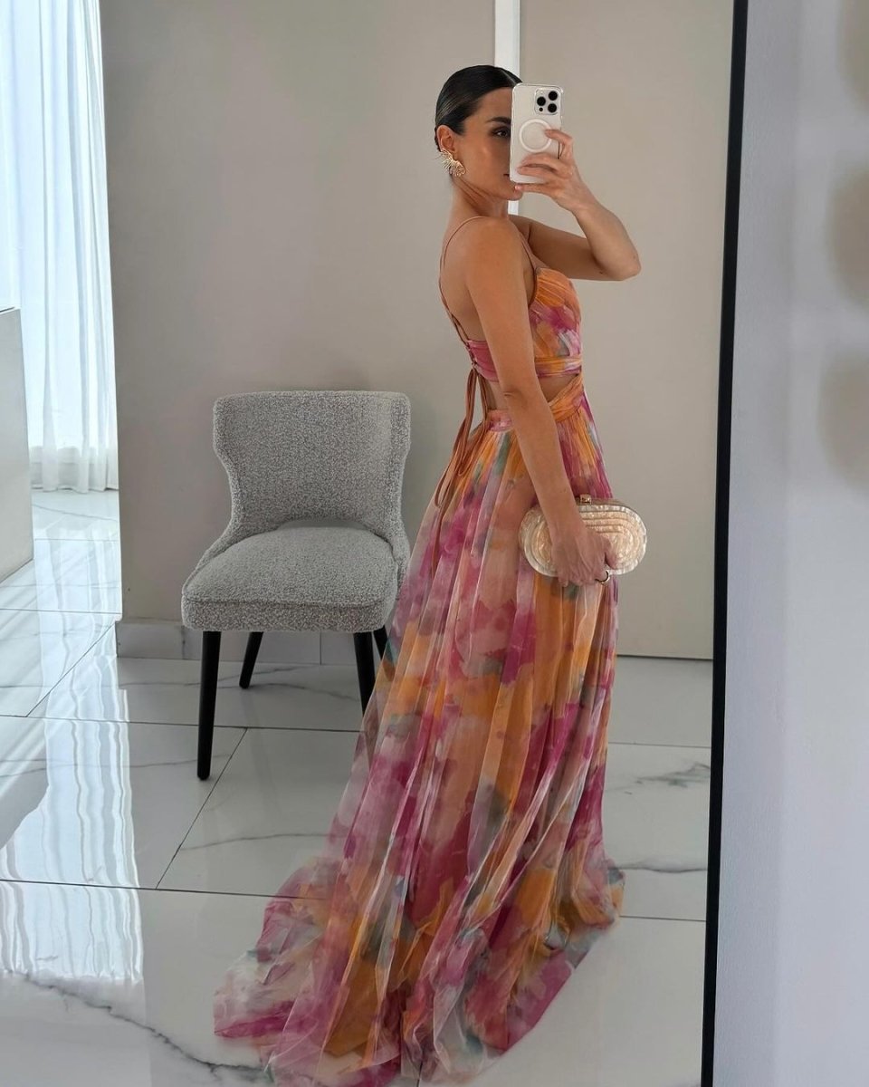 Giselle - Vestido Estampado Verano - AURA