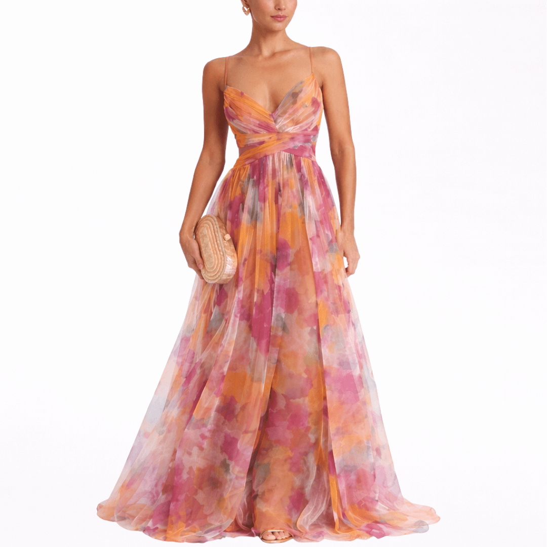 Giselle - Vestido Estampado Verano - AURA