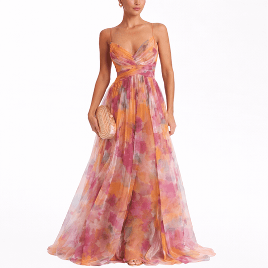 Giselle - Vestido Estampado Verano - AURA