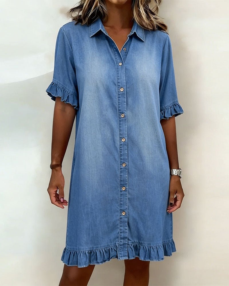 Judith - Cómodo vestido vaquero - AURA