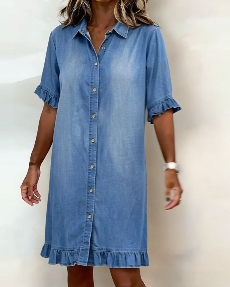 Judith - Cómodo vestido vaquero - AURA