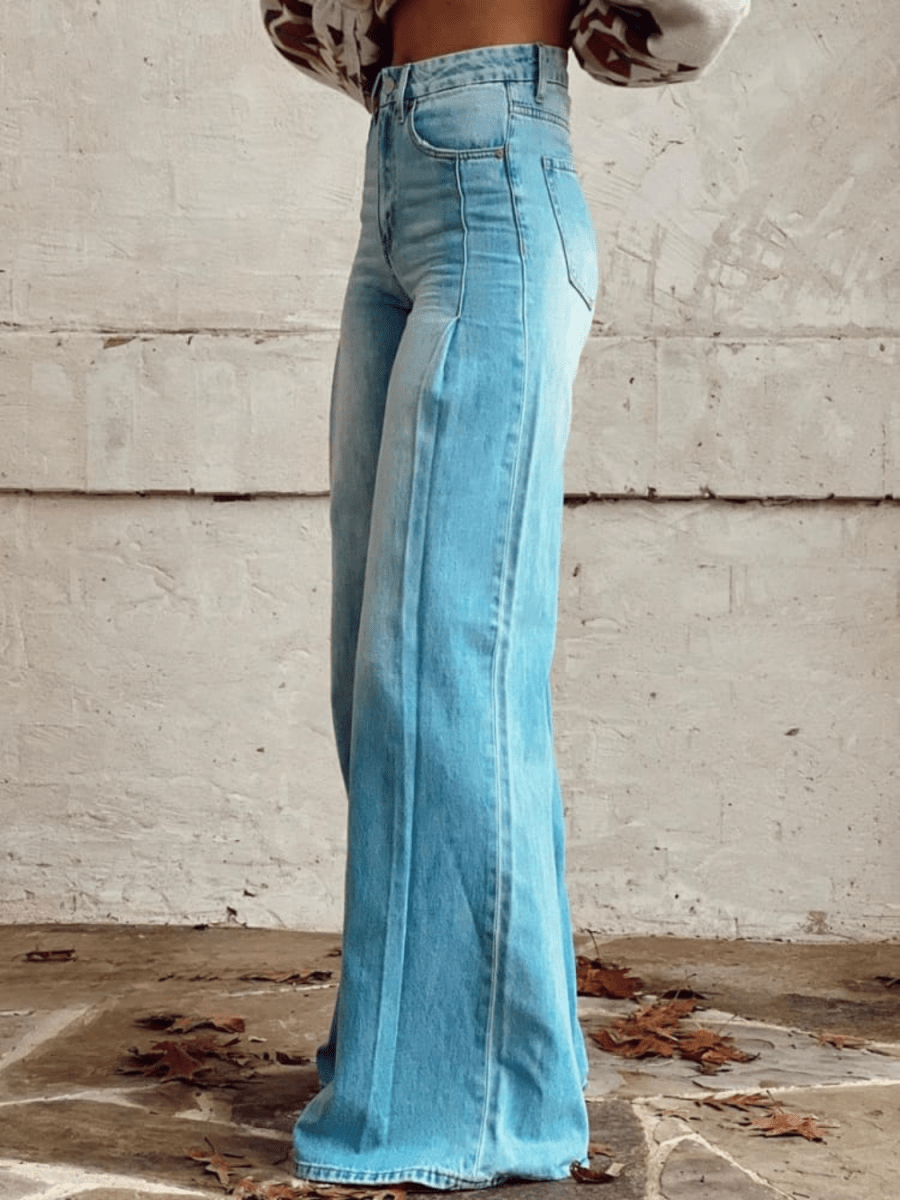 Lucia - Pantalones anchos y elegantes - AURA
