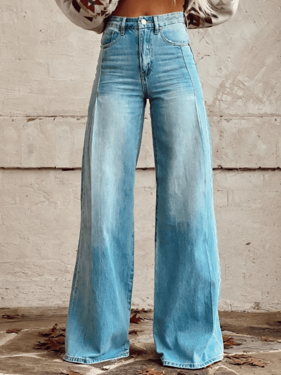 Lucia - Pantalones anchos y elegantes - AURA