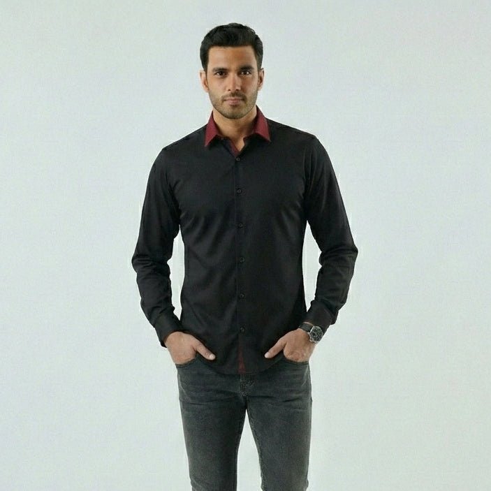 Marcus | Camisa clásica de manga larga - AURA