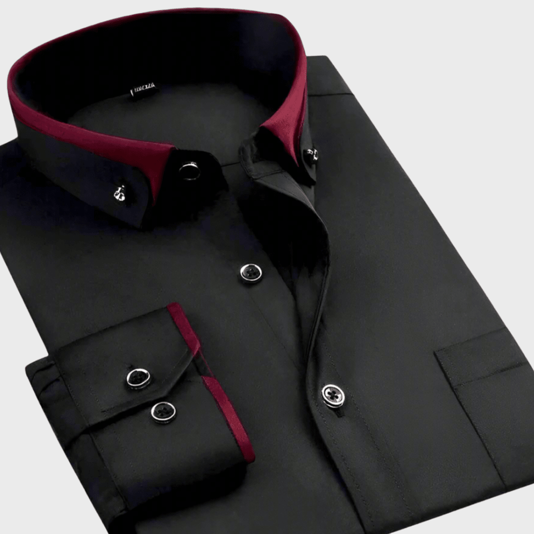 Marcus | Camisa clásica de manga larga - AURA