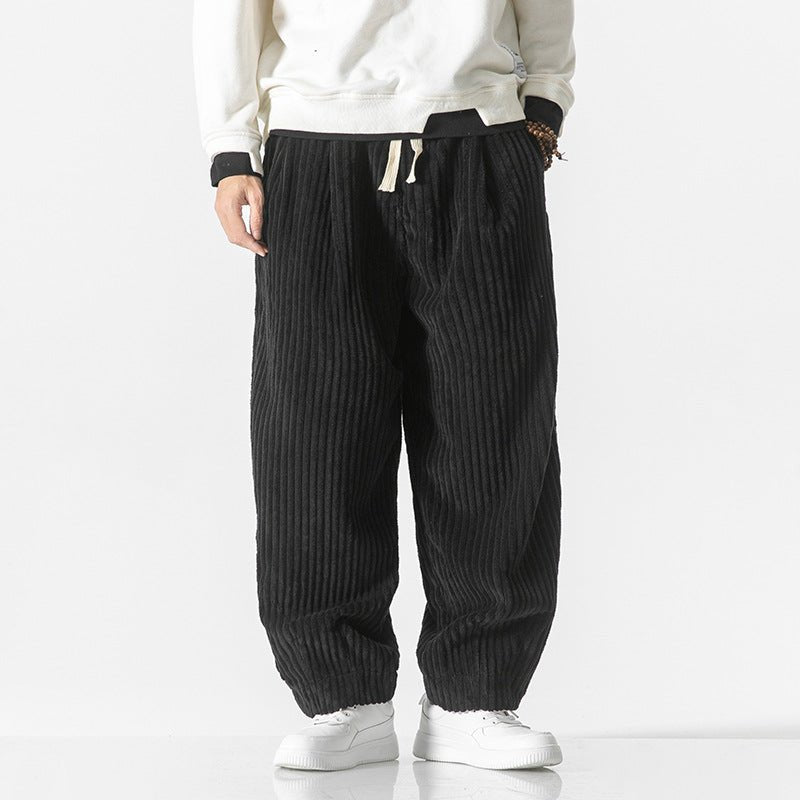 Masaaki - Pantalon en velours côtelé - AURA