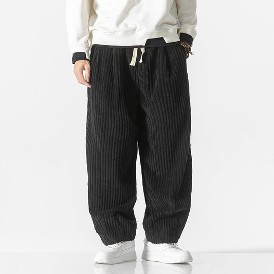 Masaaki - Pantalon en velours côtelé - AURA