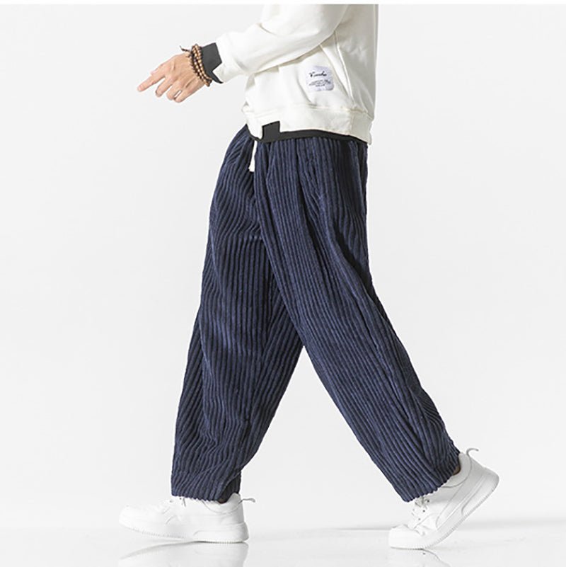 Masaaki - Pantalon en velours côtelé - AURA