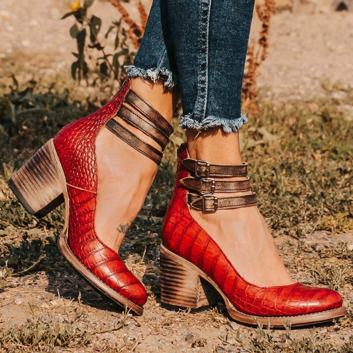 Nina™ | Zapatos de tacón elegantes y cómodos - AURA