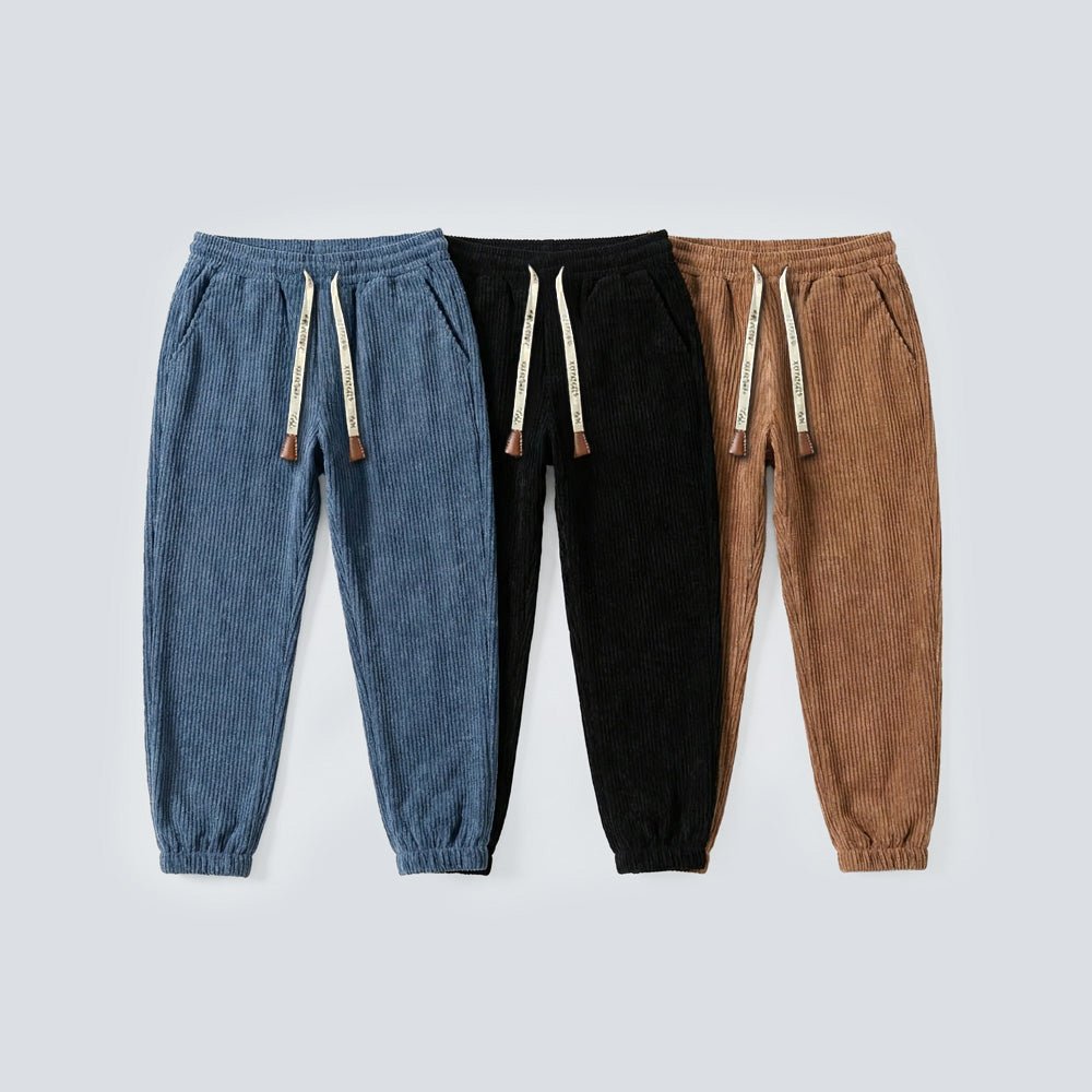 Pack de 3 x Jitsu - Pantalon en velours côtelé - AURA