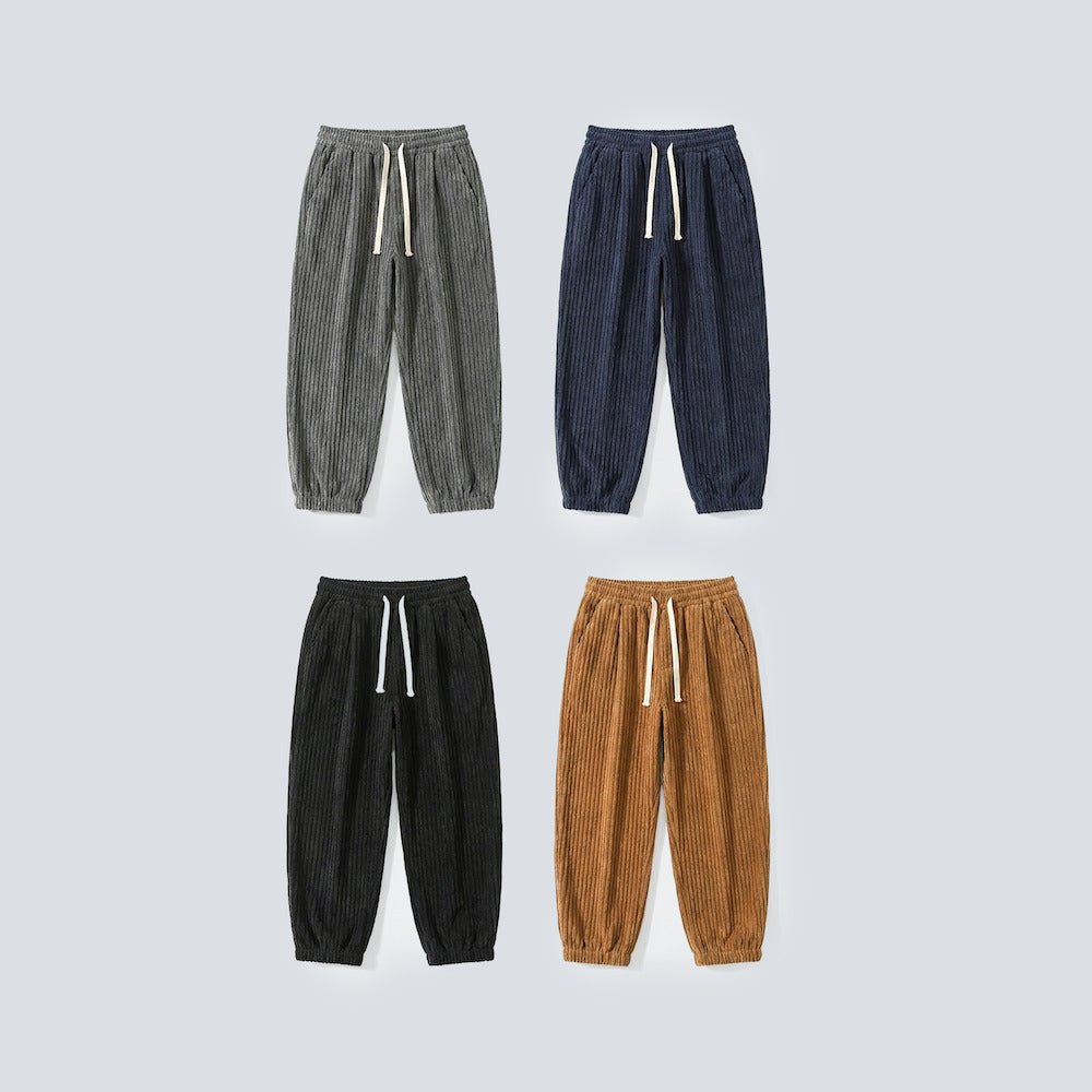 Pack de 4 x Masaaki - Pantalon en velours côtelé - AURA