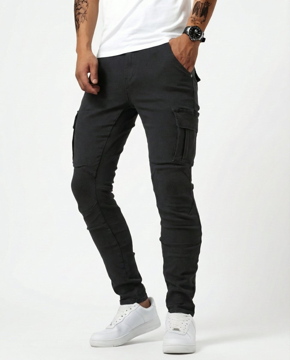 Pantalón Cargo Marino Elástico - AURA