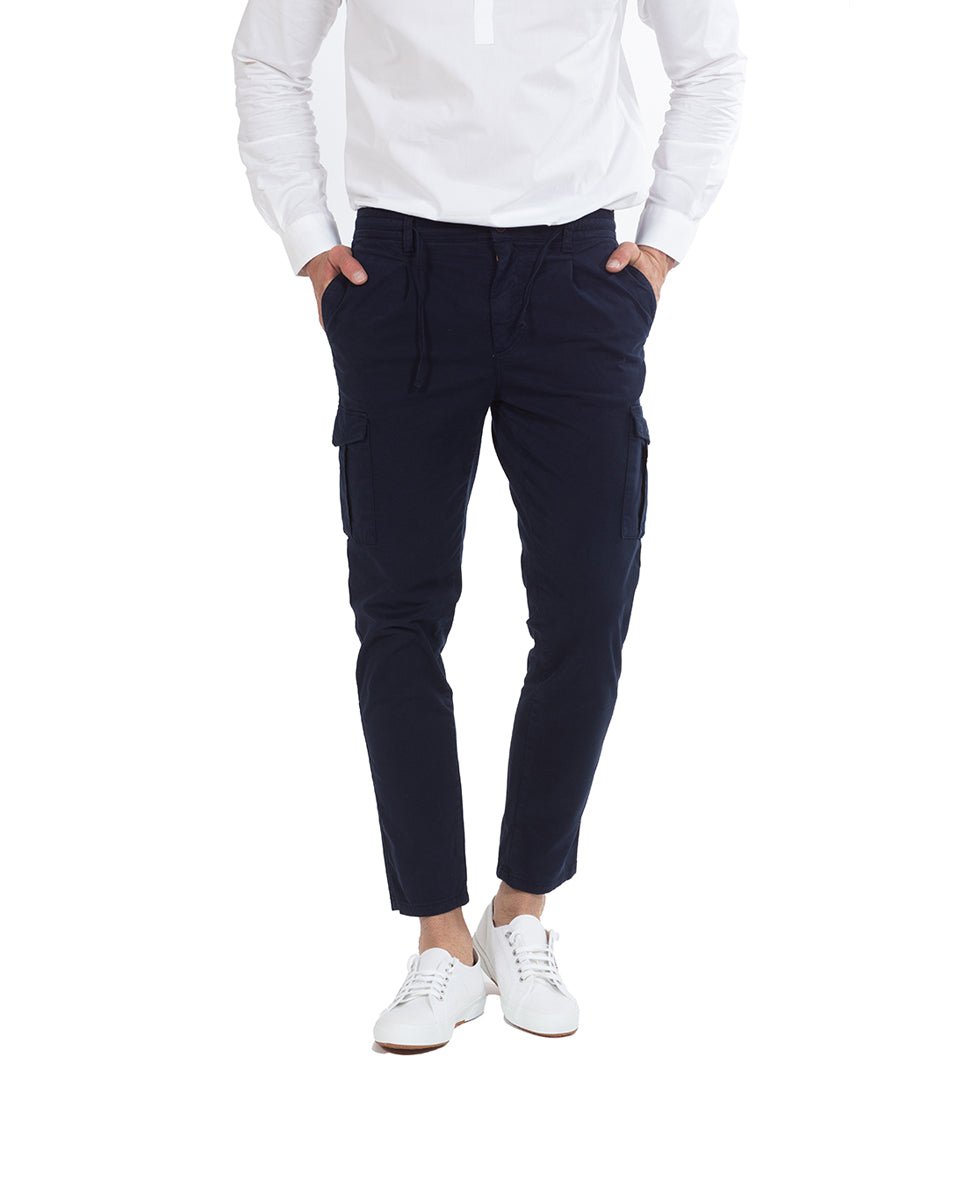 Pantalón Slim Cargo Cordones - AURA