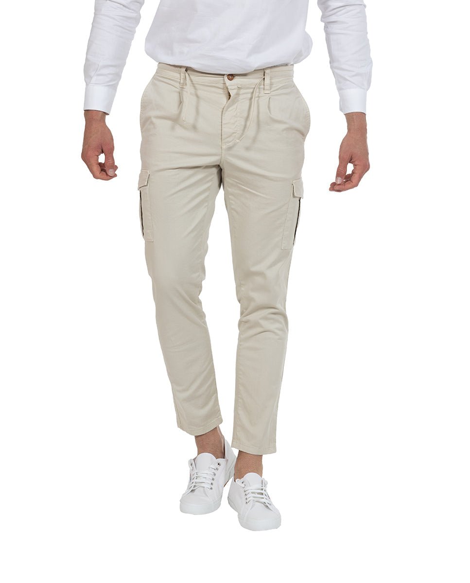 Pantalón Slim Cargo Cordones - AURA