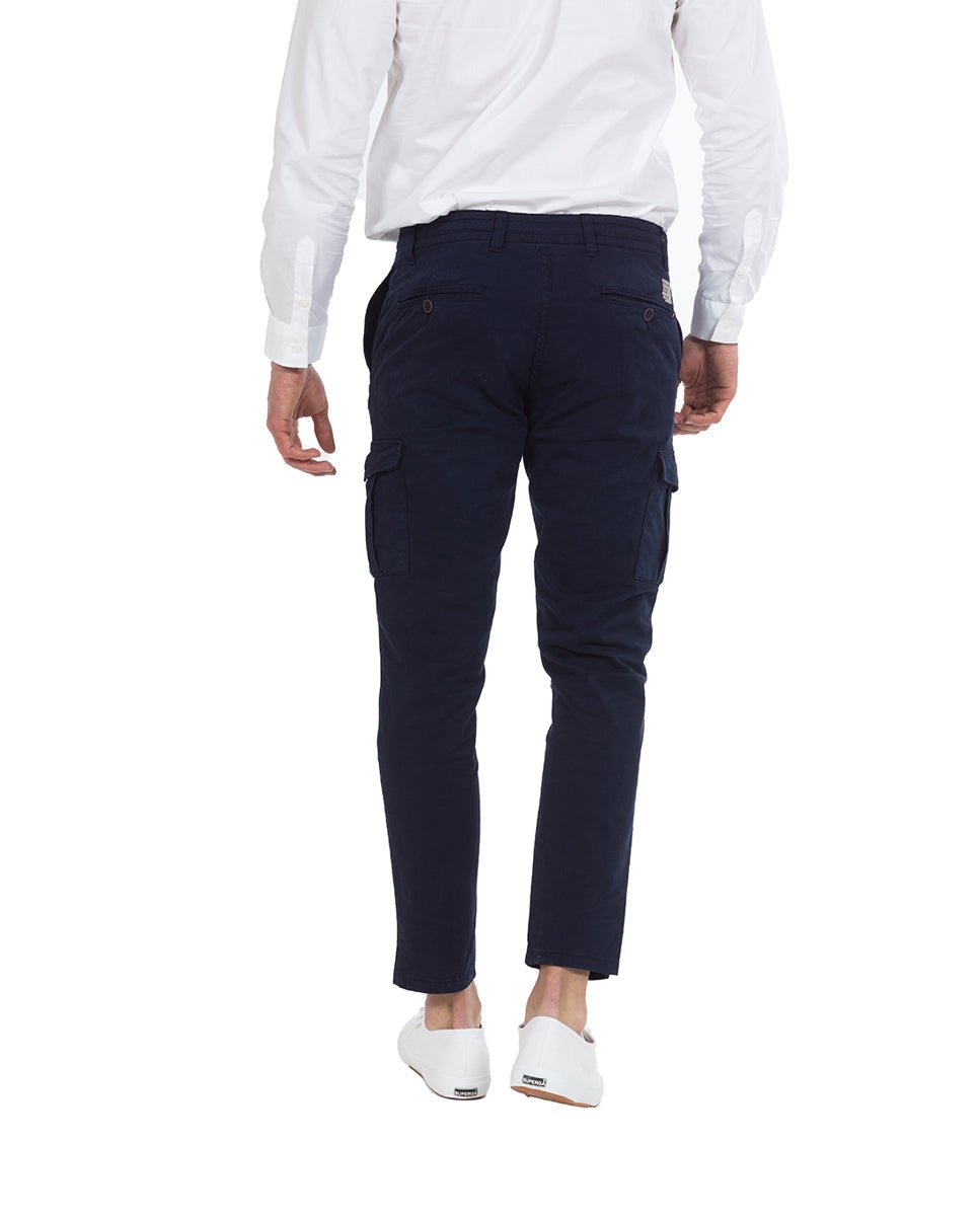 Pantalón Slim Cargo Cordones - AURA